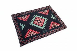 Dekoračná deka Aztec Village – Dizajnová deka na gauč, 100% polyester, SK
