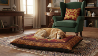 Cushion Dog Bed Royal Crown | Gauchitto
