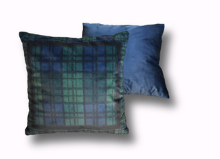 Dekoračný zamatový vankúš Legacy Plaid – Dizajnové vankúše, ručne šitý SK